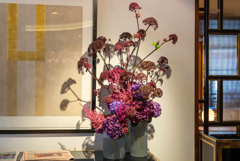 Bringing Blooms to the Marylebone Hotel